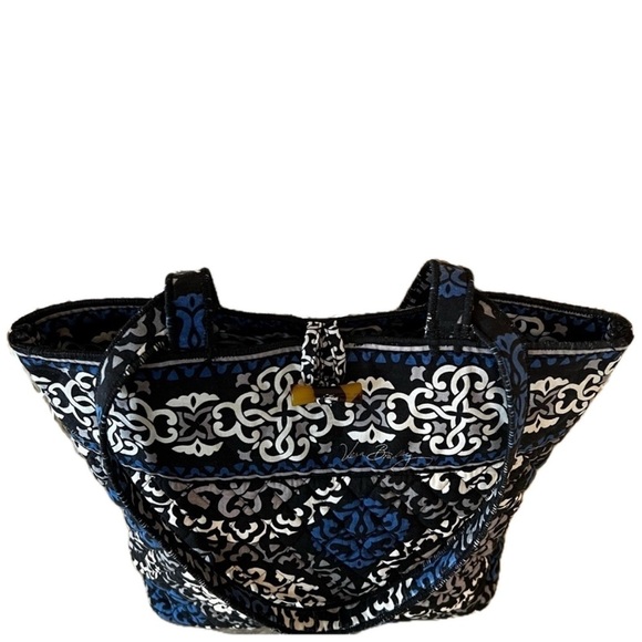 Vera Bradley Canterberry Cobalt Tote Bag - Picture 8 of 10